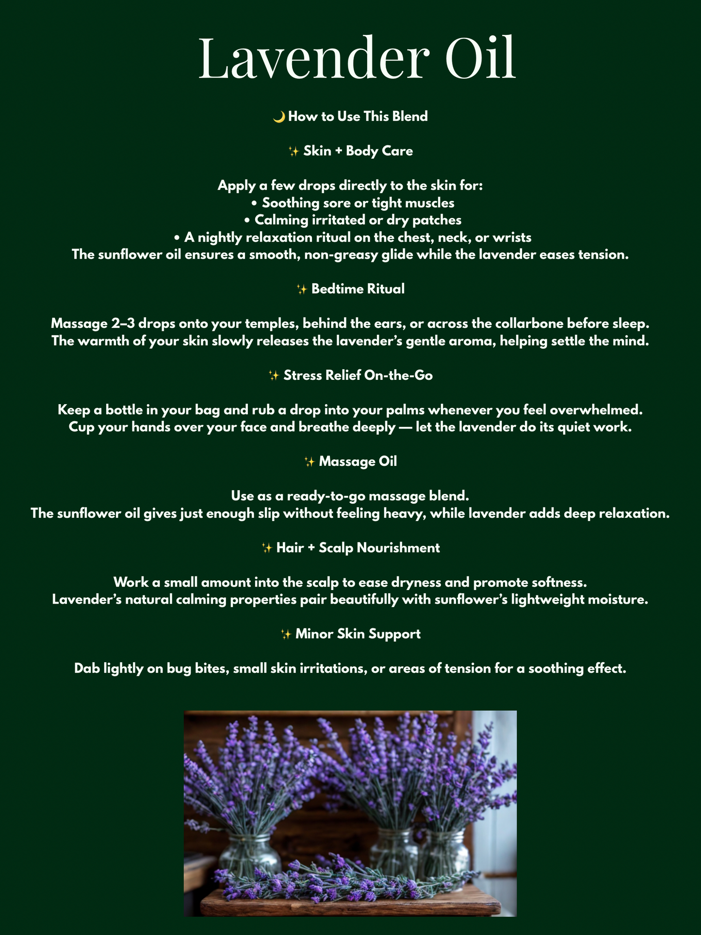 Lavender Oil